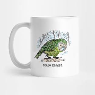 Hello Kakapo Mug